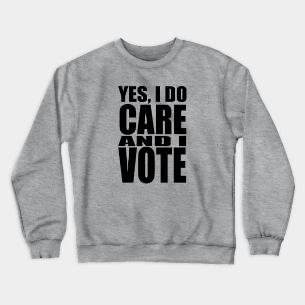 I Care Crewneck Sweatshirt by justin_weise